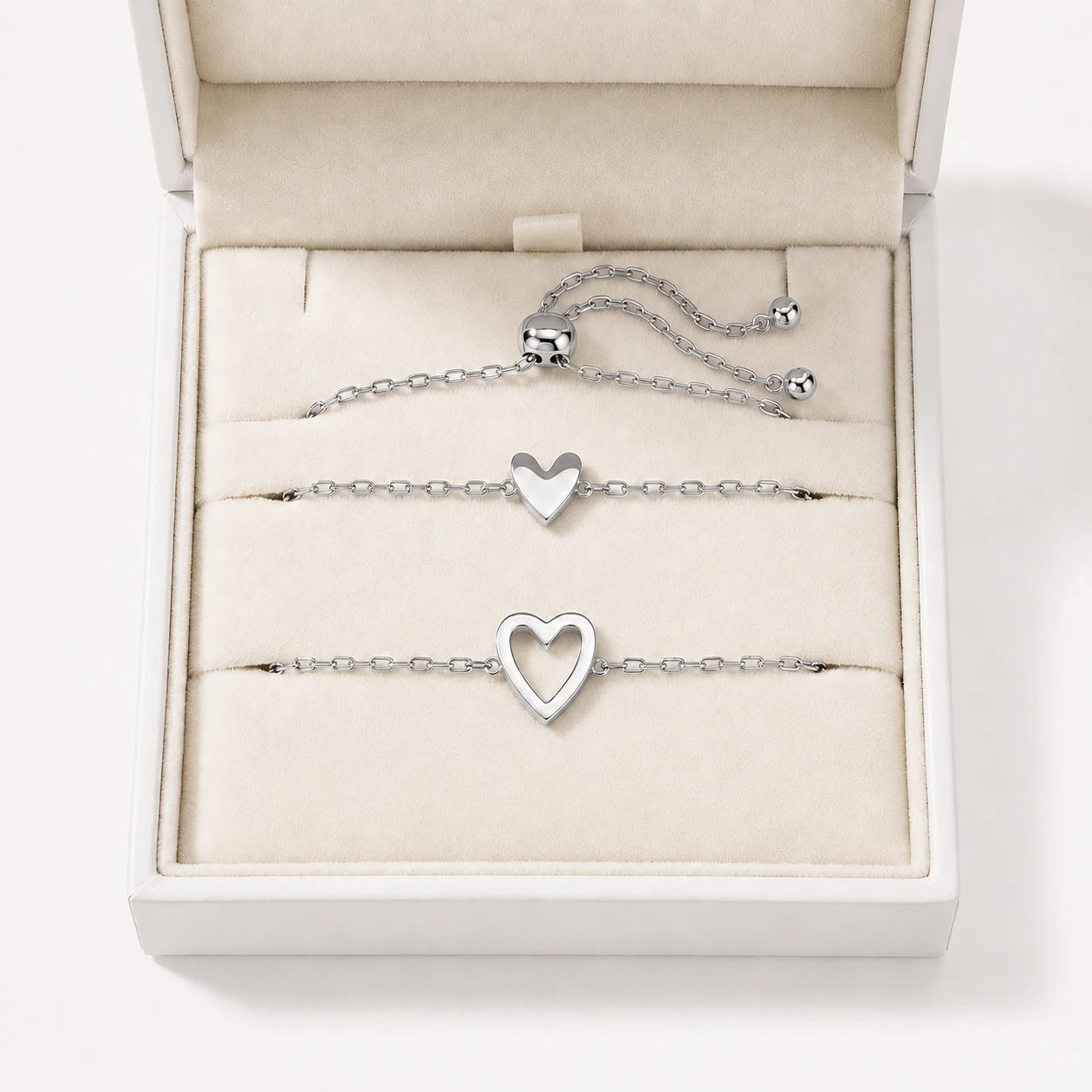 The HeartBond Bracelet Set
