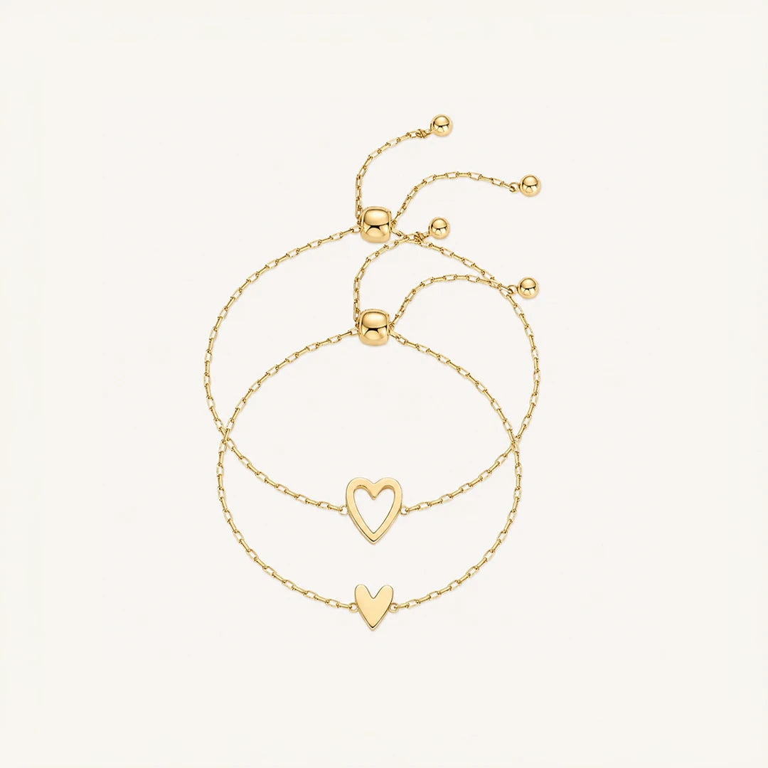The HeartBond Bracelet Set