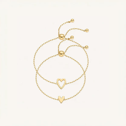 The HeartBond Bracelet Set