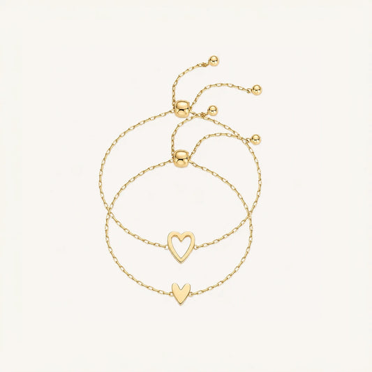 The HeartBond Bracelet Set