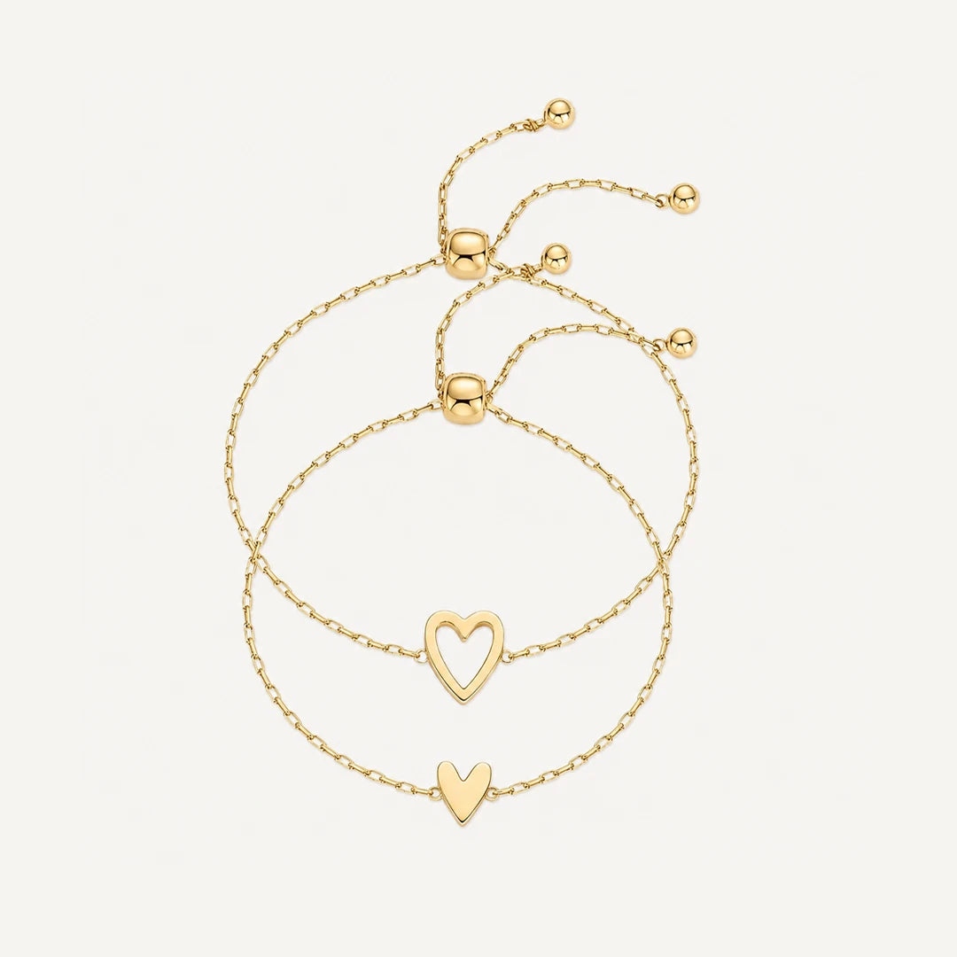 The HeartBond Bracelet Set
