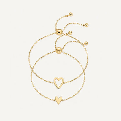 The HeartBond Bracelet Set