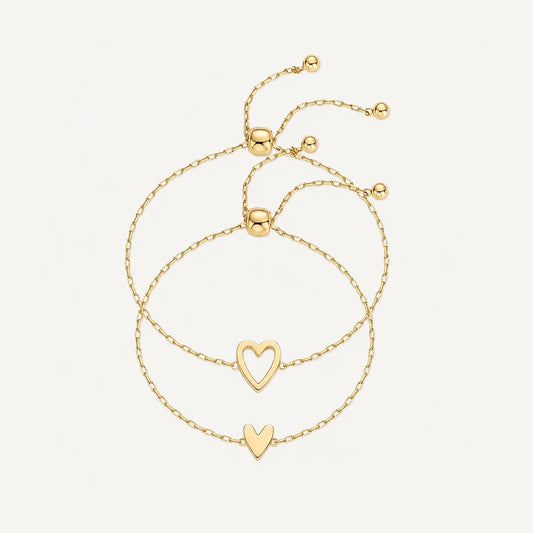 The HeartBond Bracelet Set