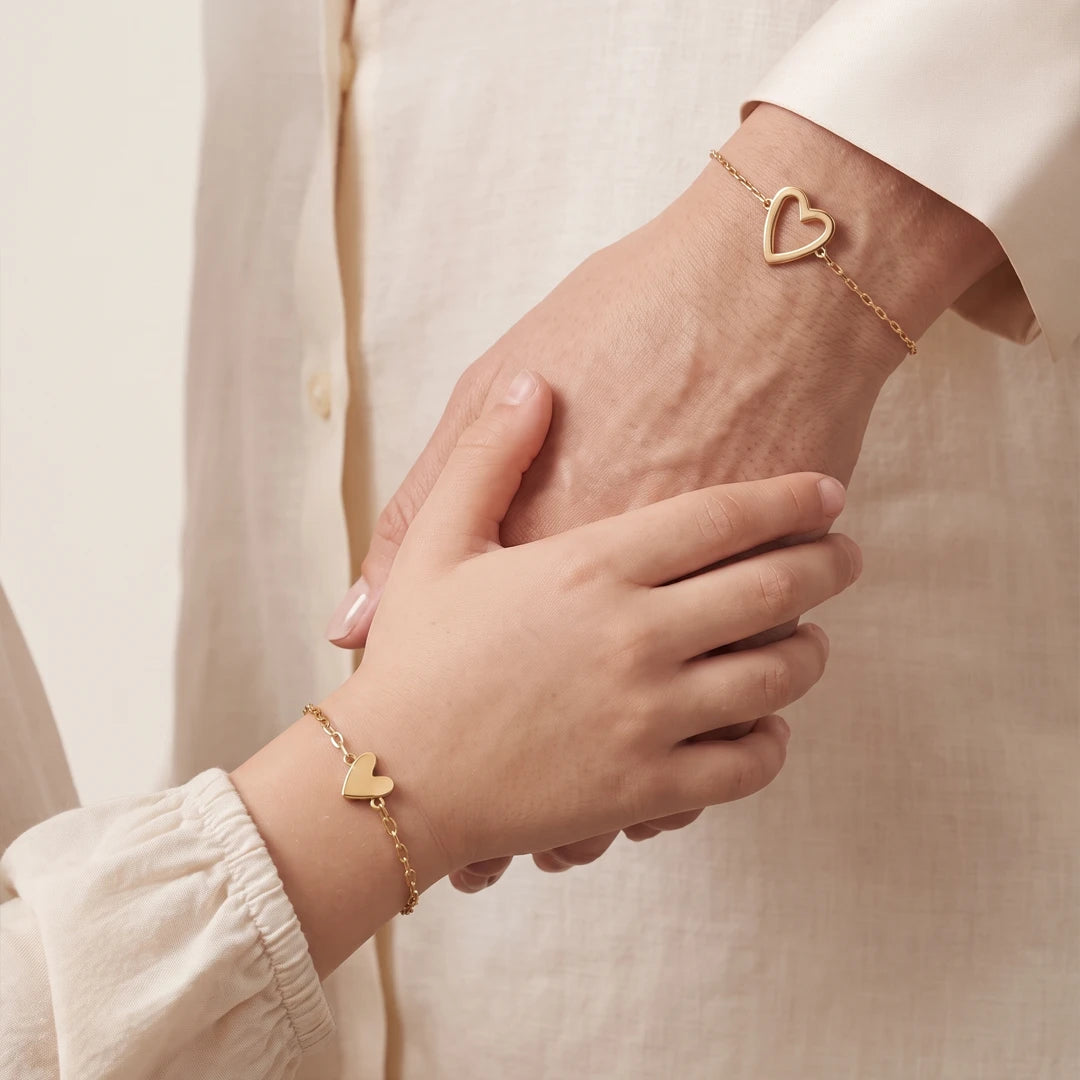 The HeartBond Bracelet Set