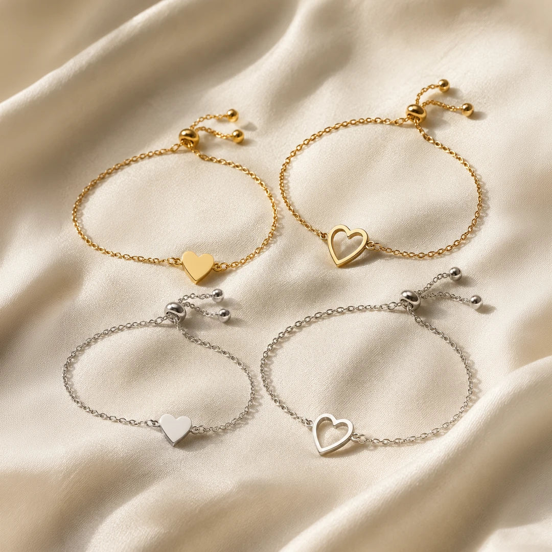 The HeartBond Bracelet Set