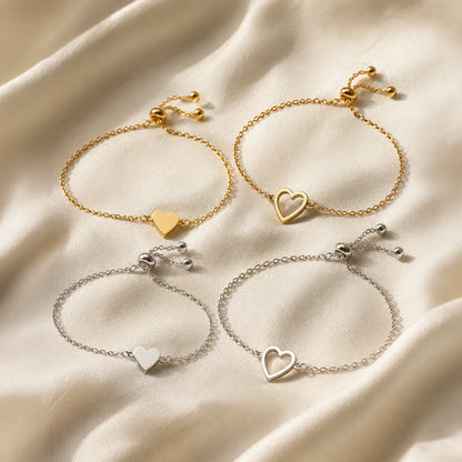 The HeartBond Bracelet Set
